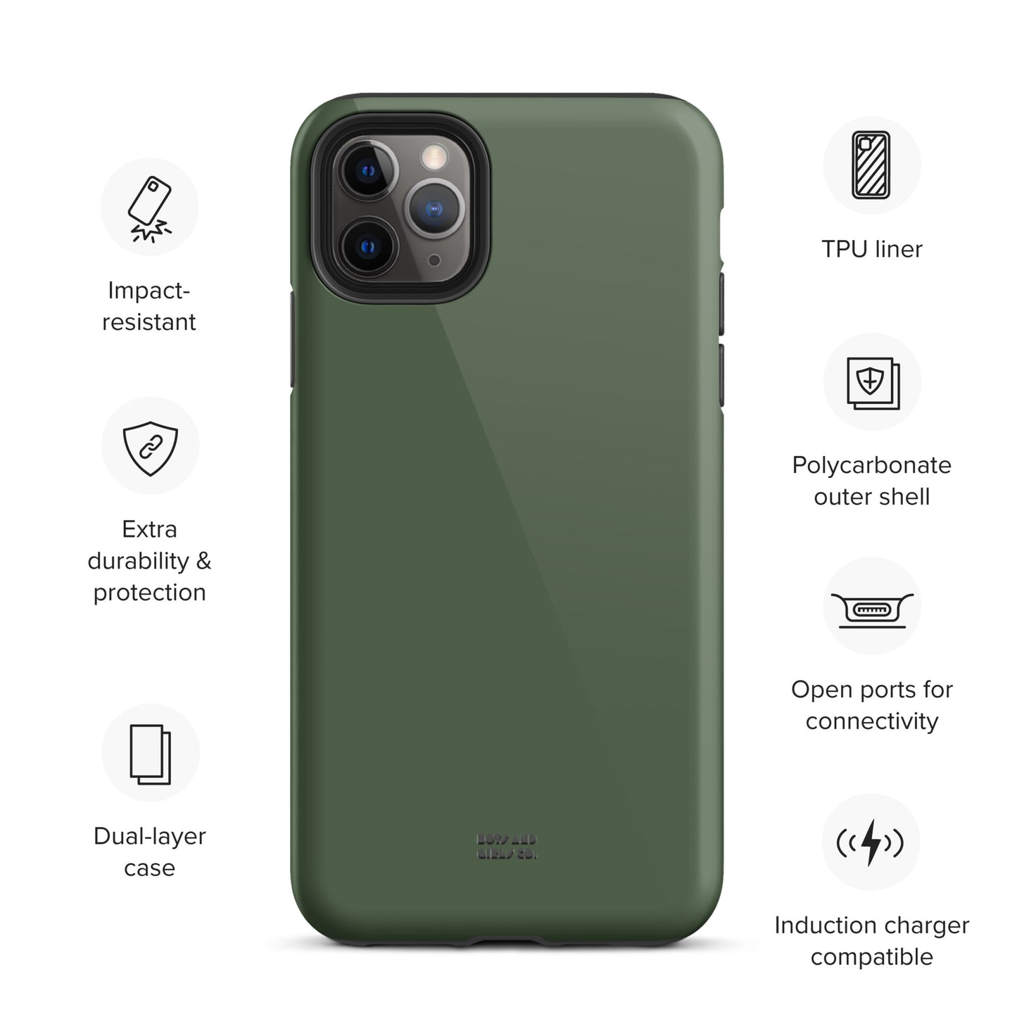 JUNGLE GREEN - Tough iPhone case