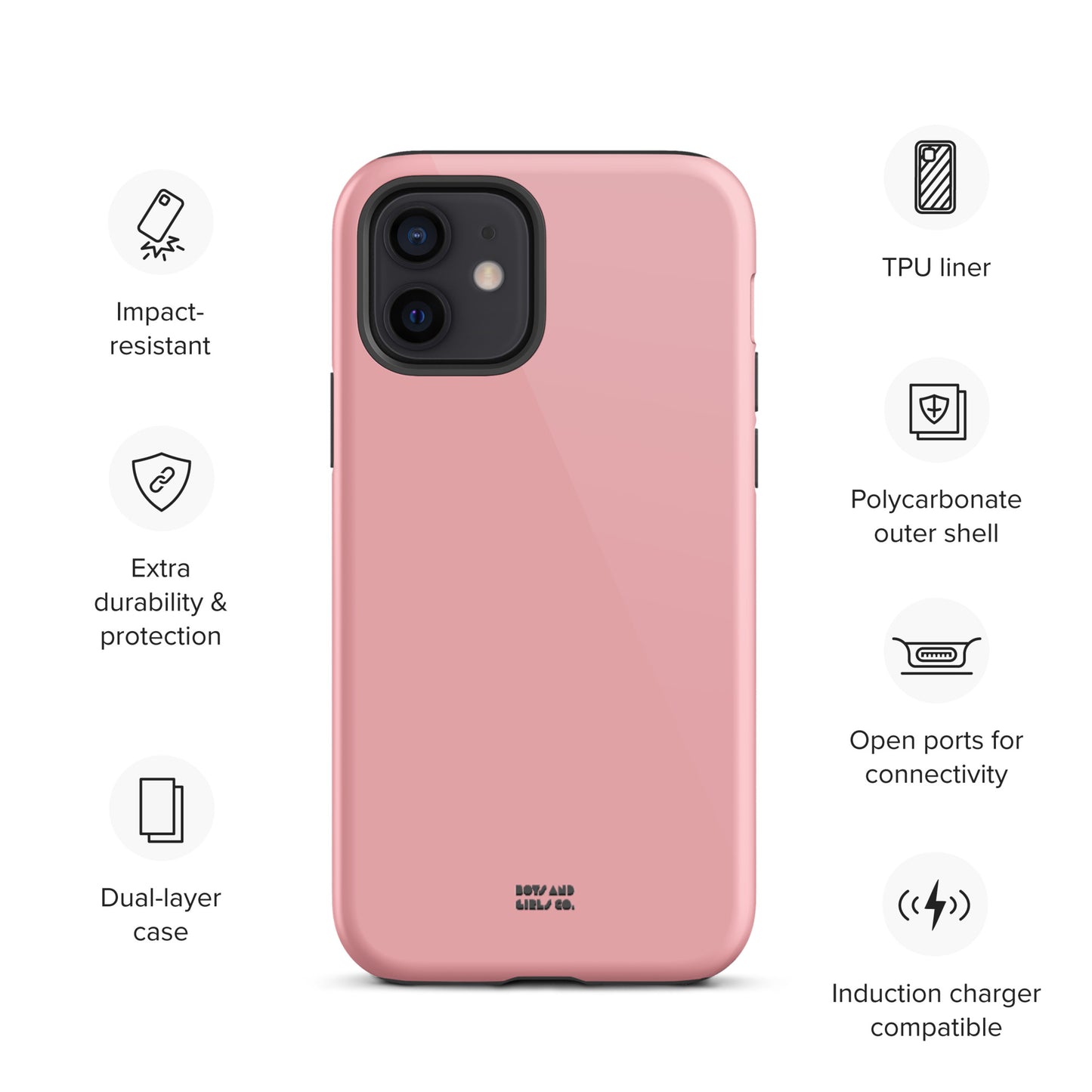 LIGHT PINK - Tough iPhone case