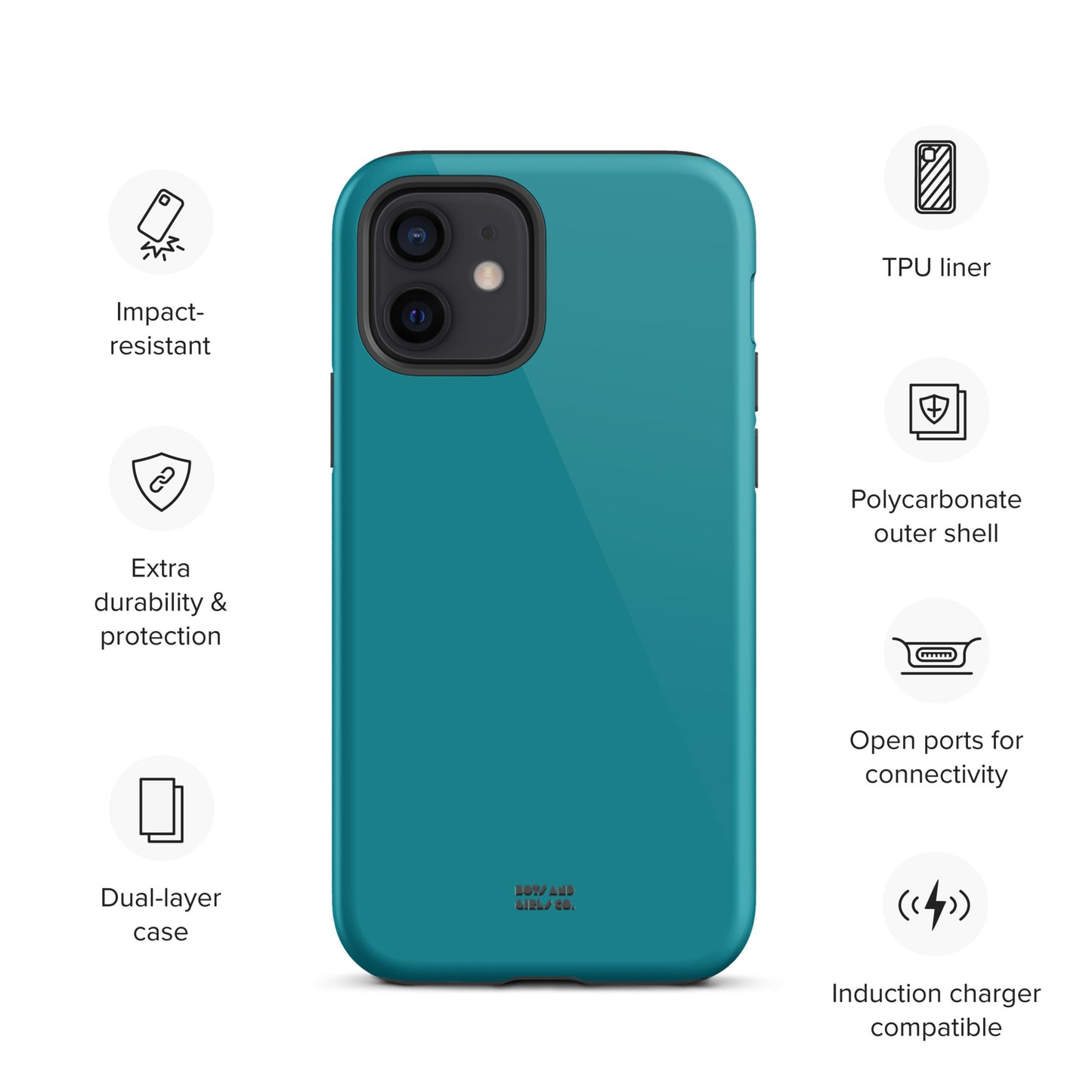 TEAL - Tough iPhone case