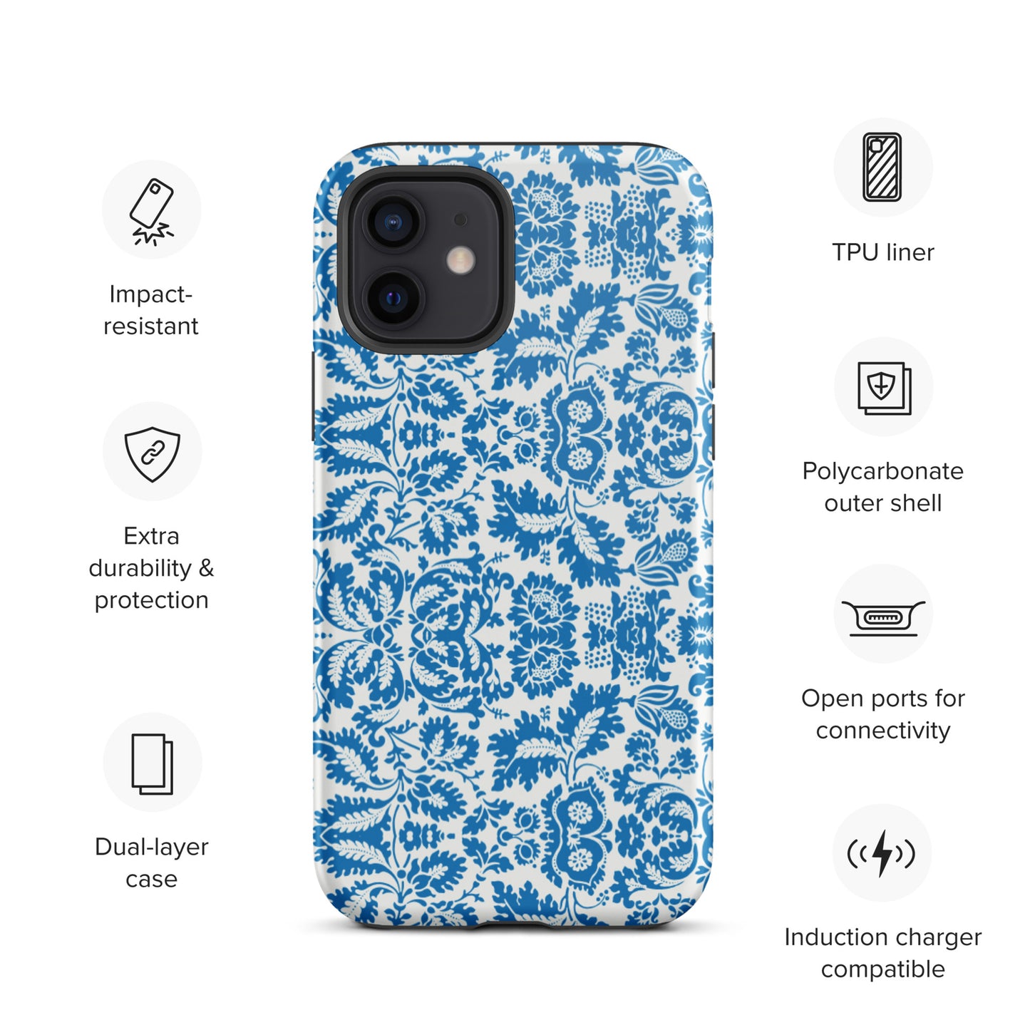 Venetian Blue - Tough iPhone case