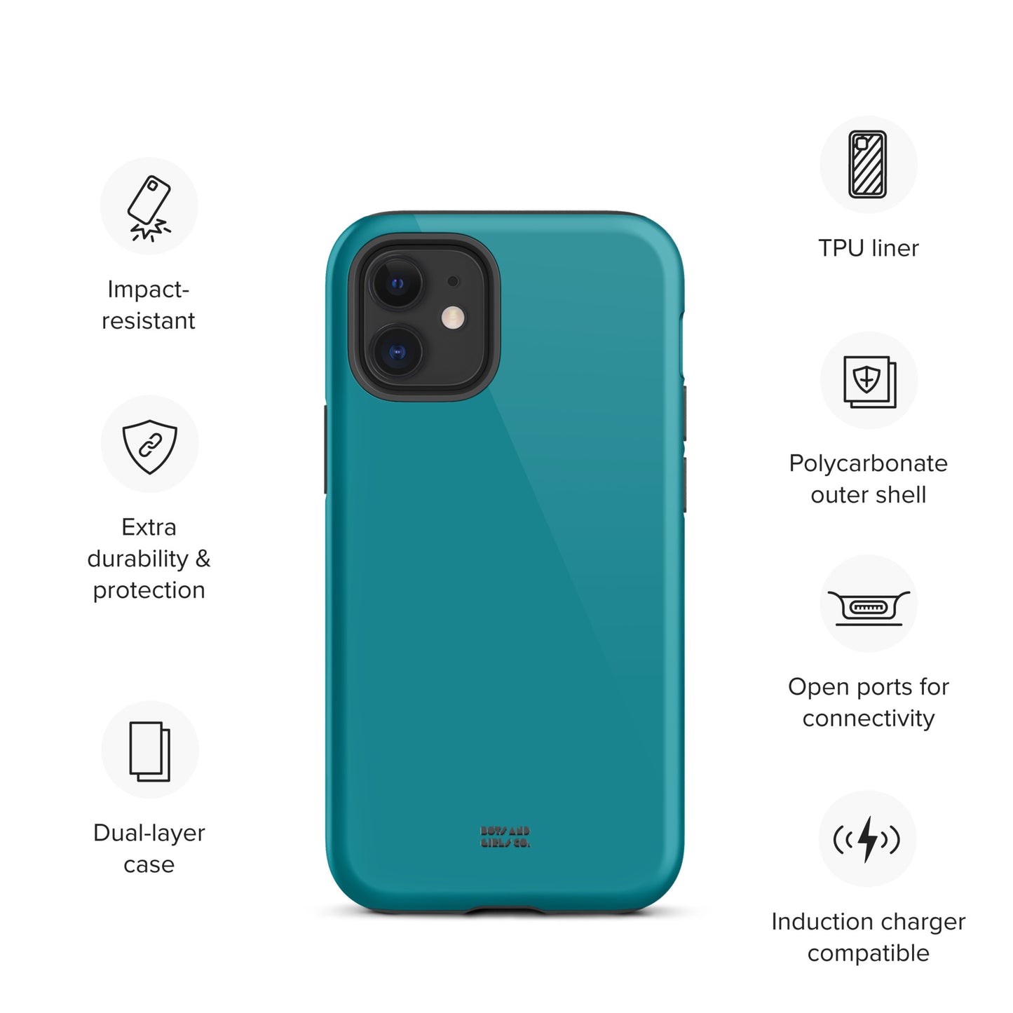 TEAL - Tough iPhone case