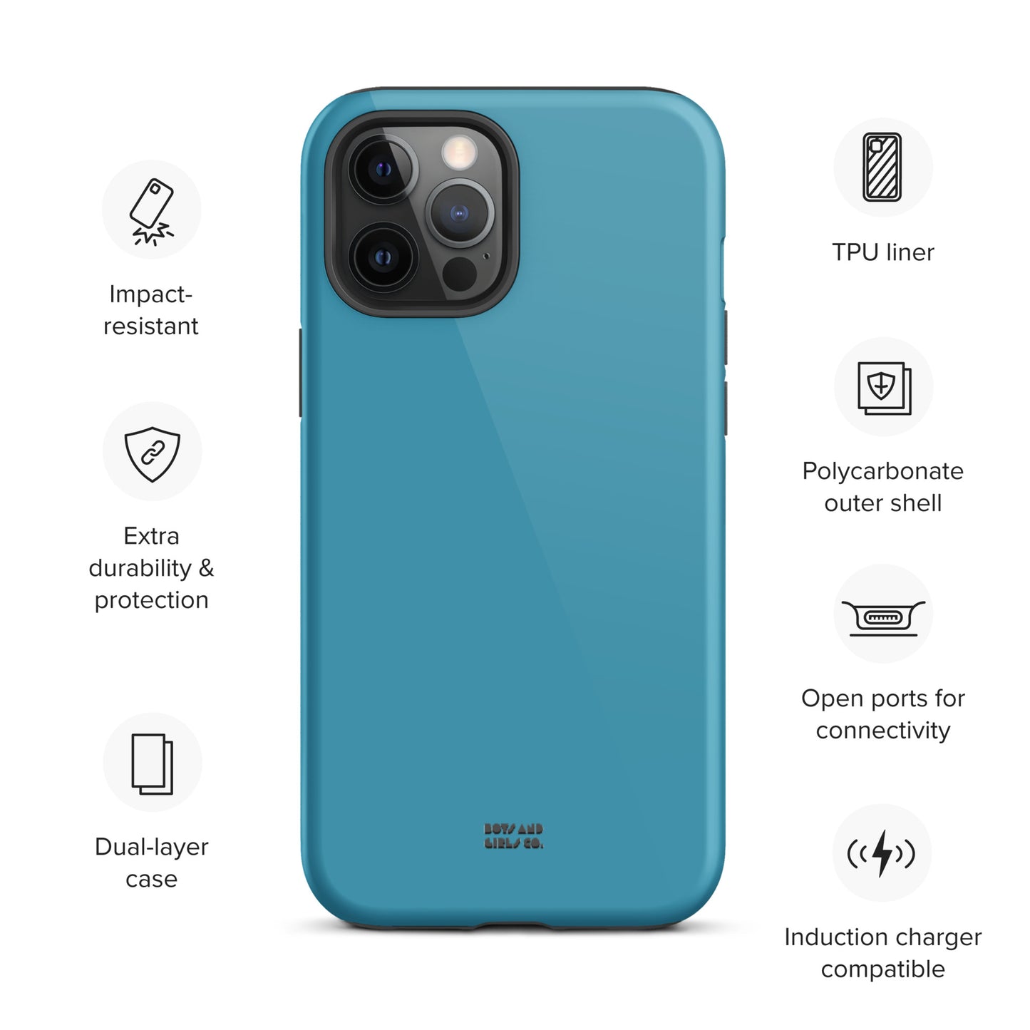 BLUE - Tough iPhone case