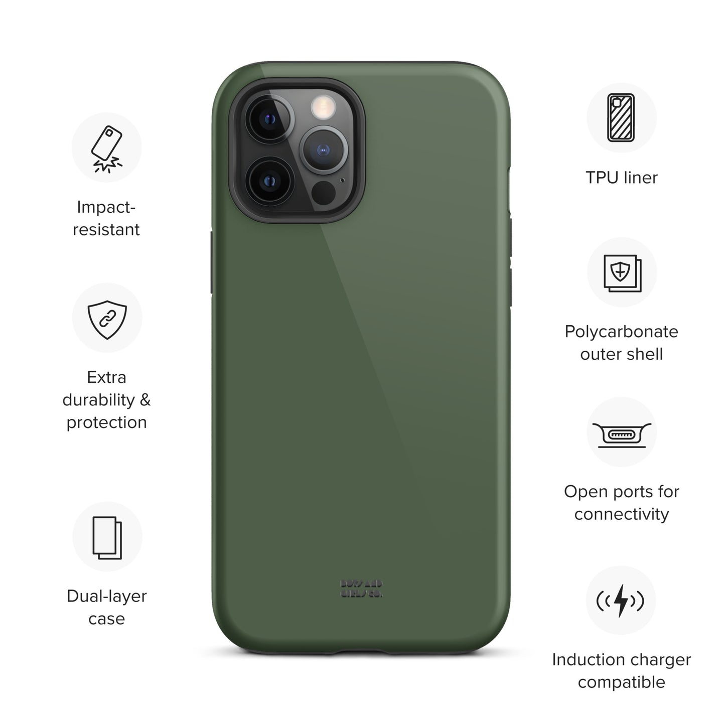 JUNGLE GREEN - Tough iPhone case