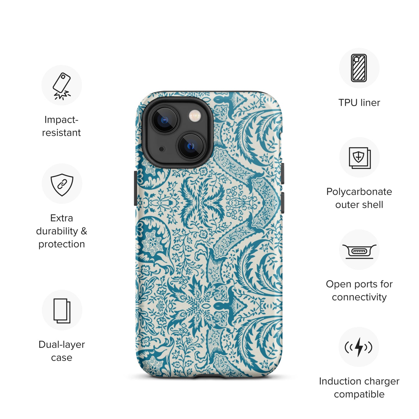 Indian Azure - Tough iPhone case