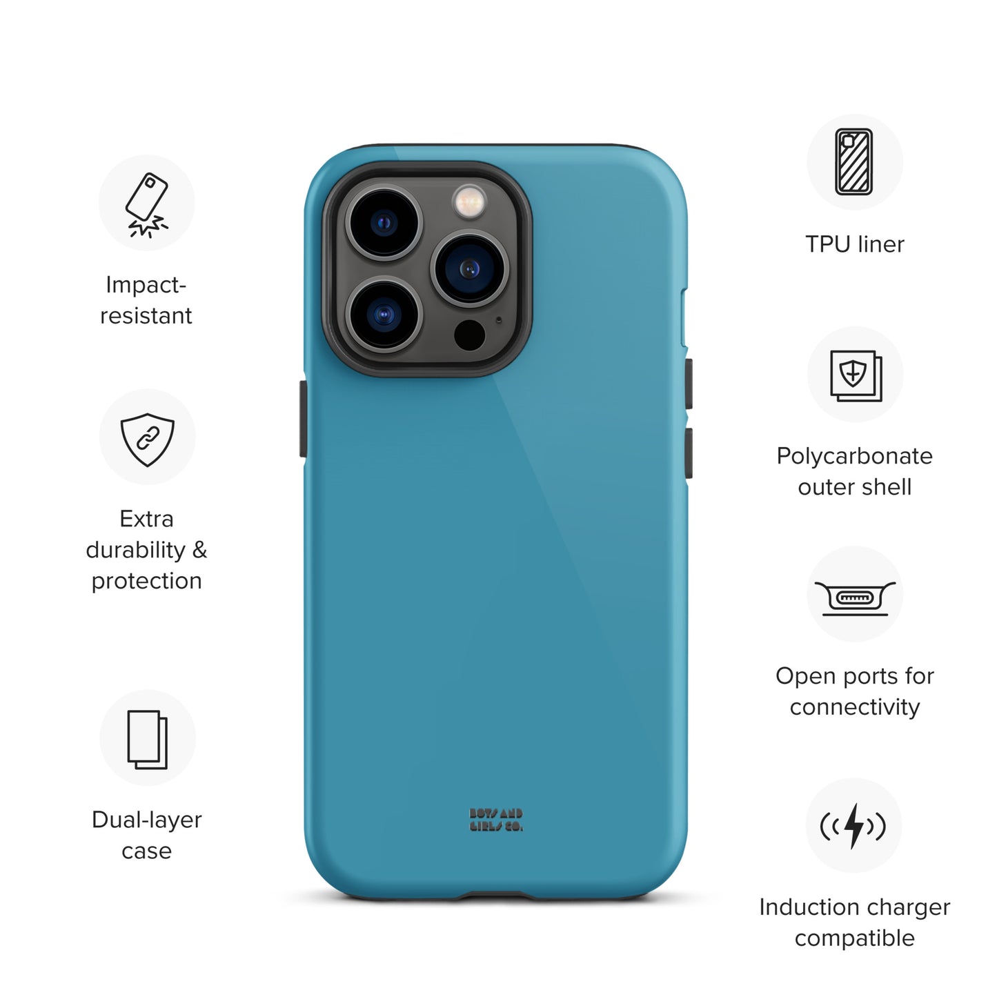 BLUE - Tough iPhone case