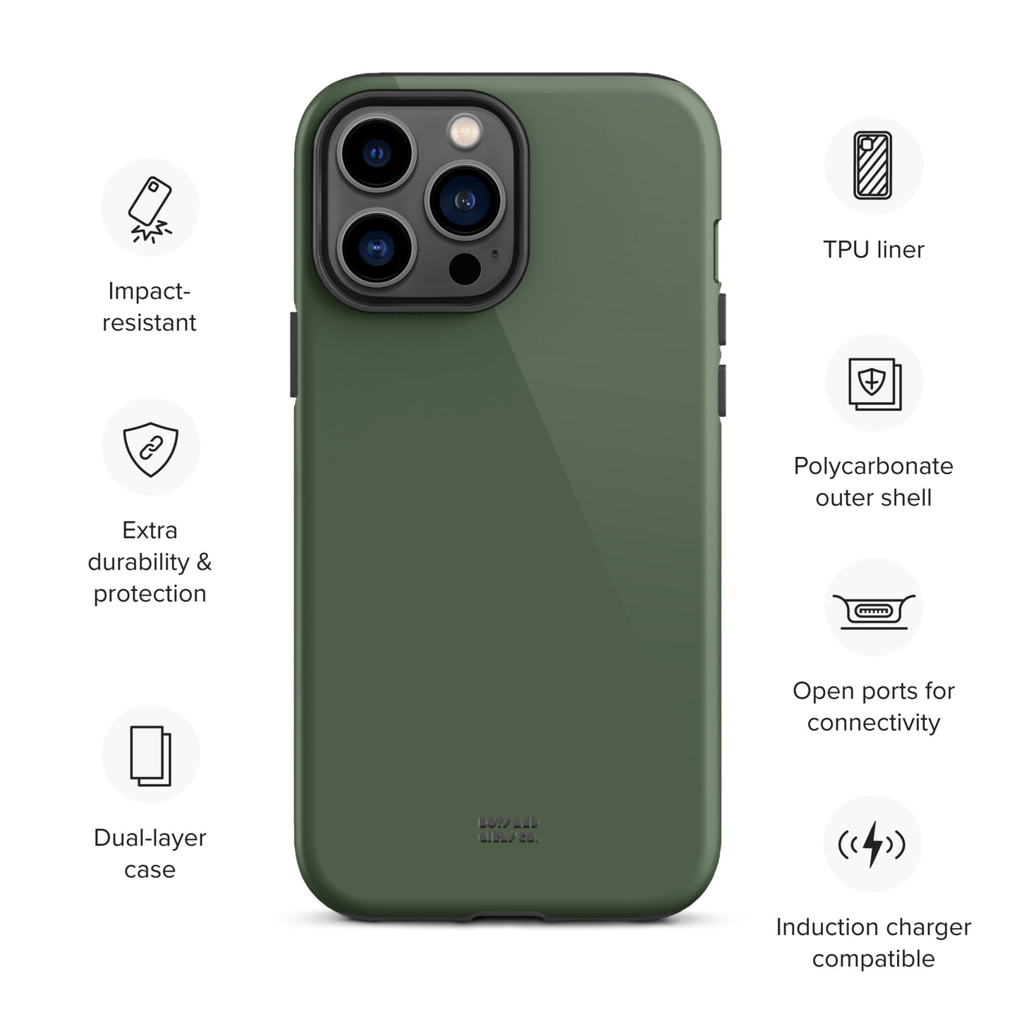 JUNGLE GREEN - Tough iPhone case