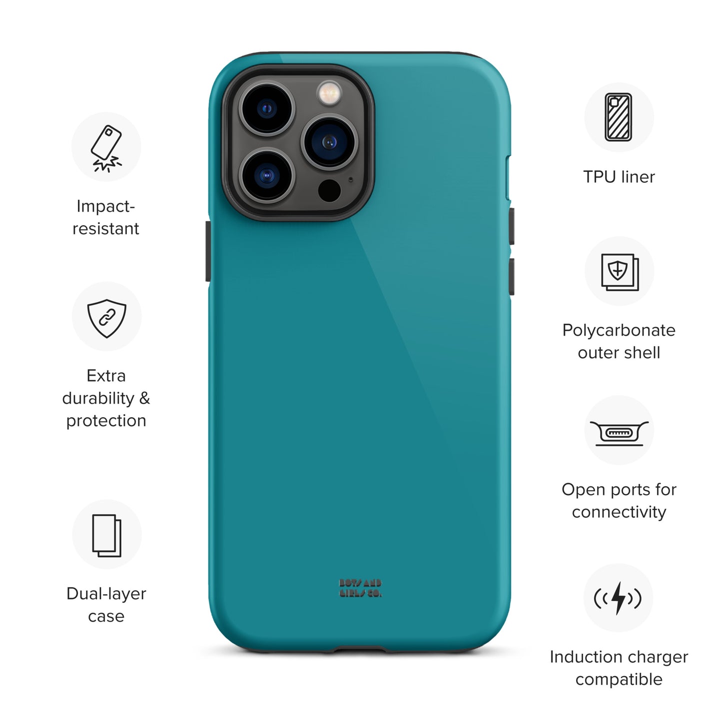 TEAL - Tough iPhone case