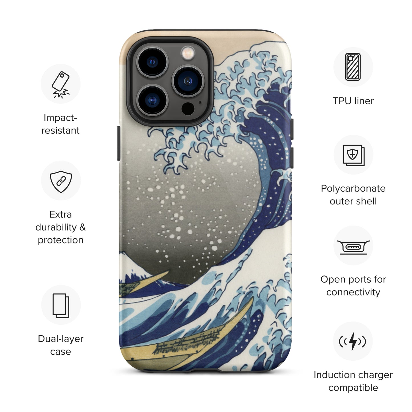 The Great Wave - Tough iPhone case