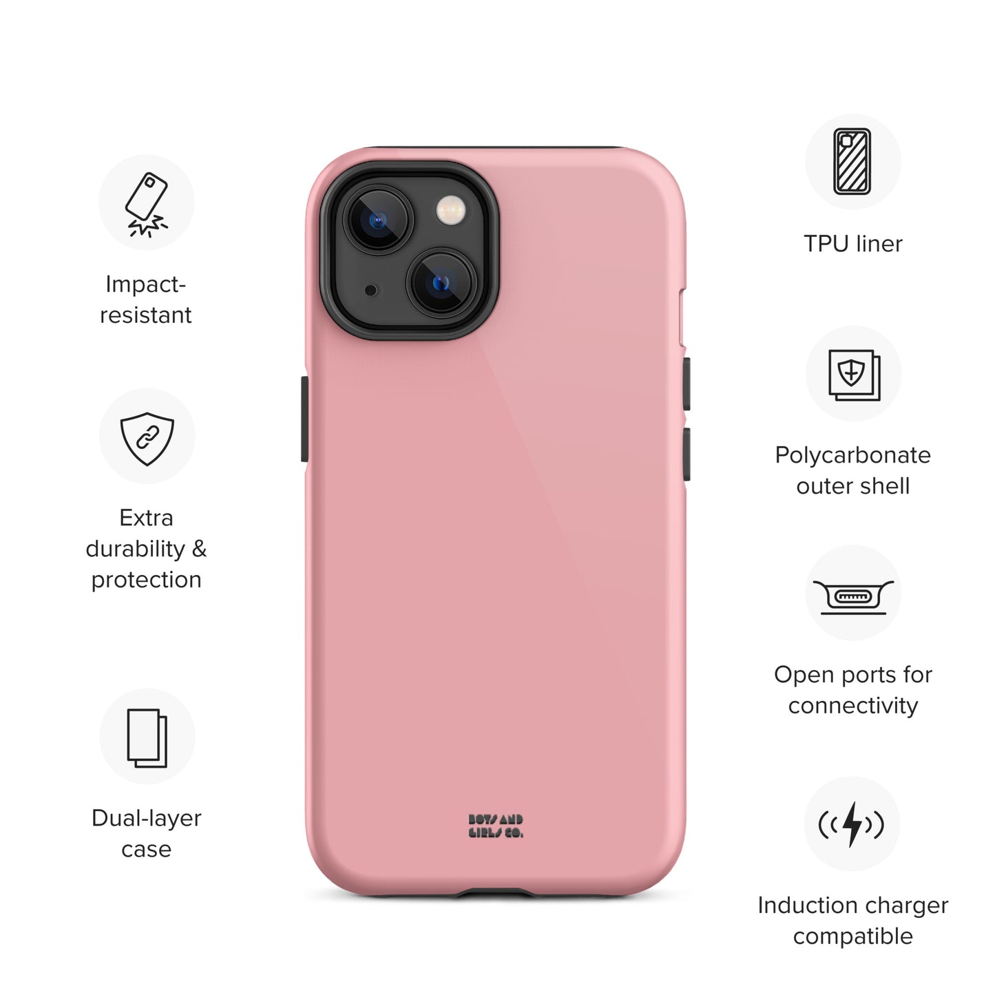 LIGHT PINK - Tough iPhone case