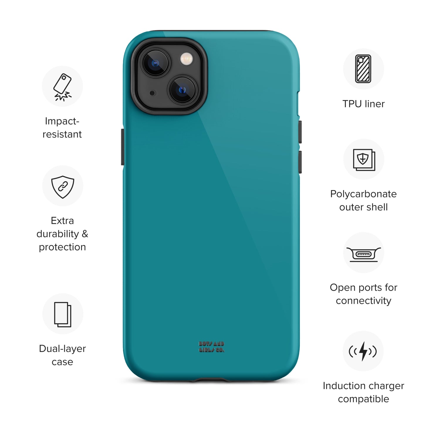 TEAL - Tough iPhone case