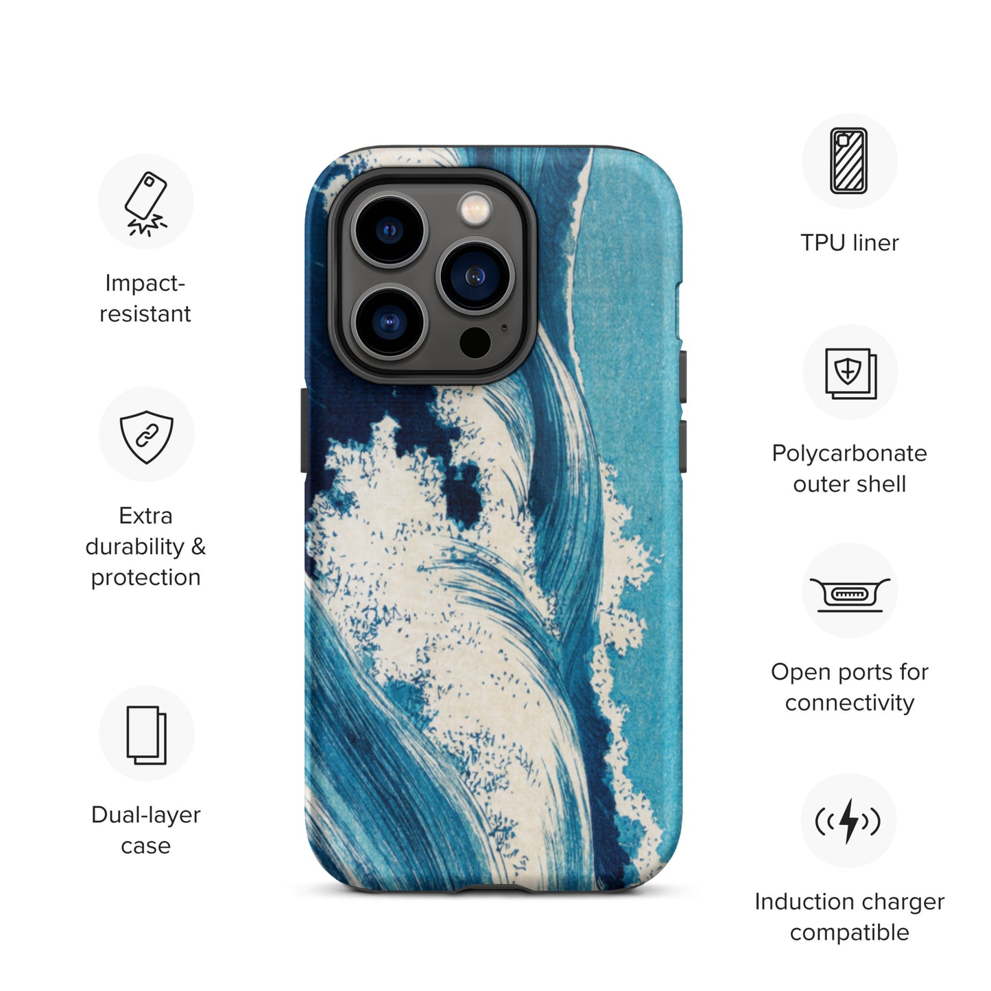 Ocean Waves - Tough iPhone case