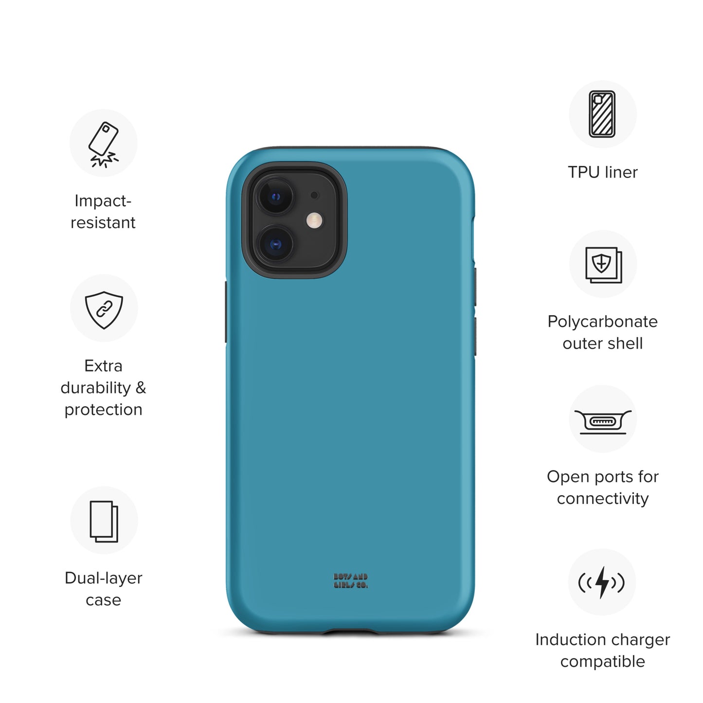 BLUE - Tough iPhone case