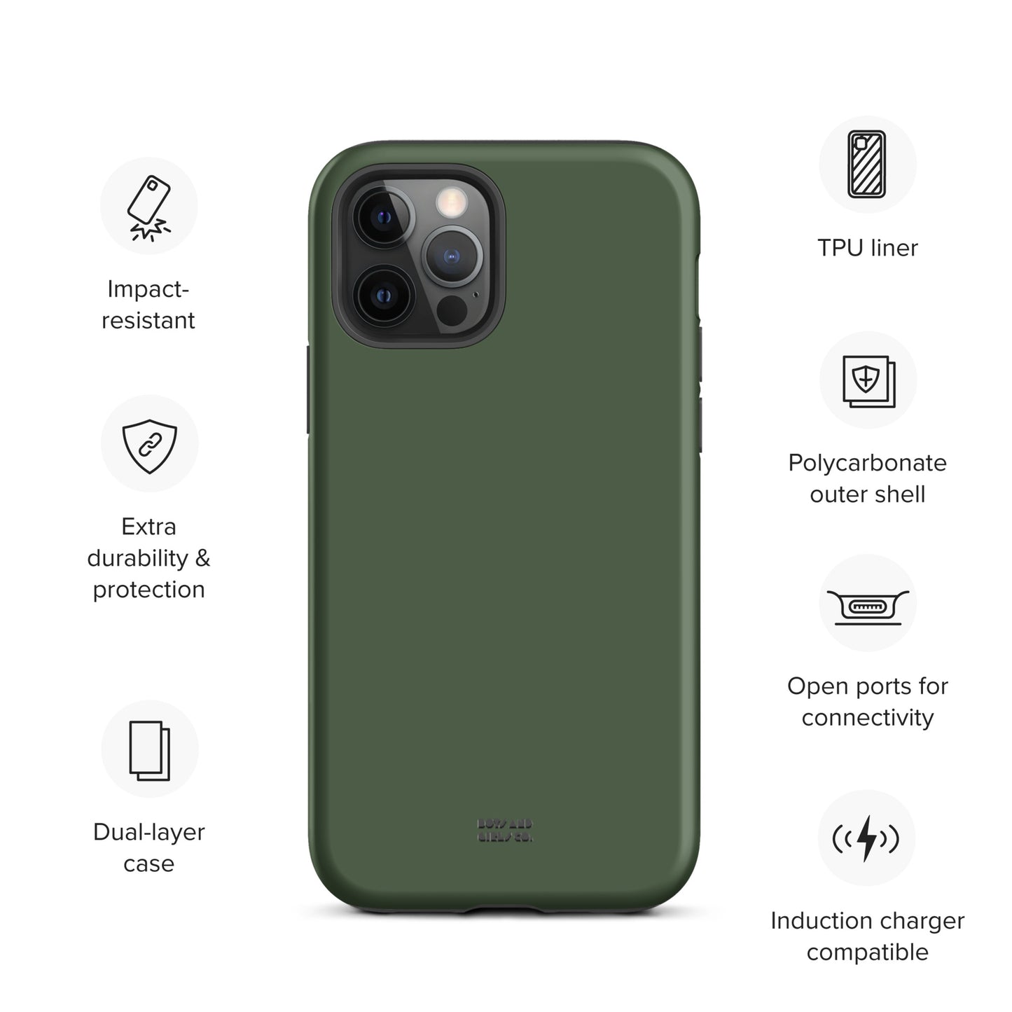 JUNGLE GREEN - Tough iPhone case