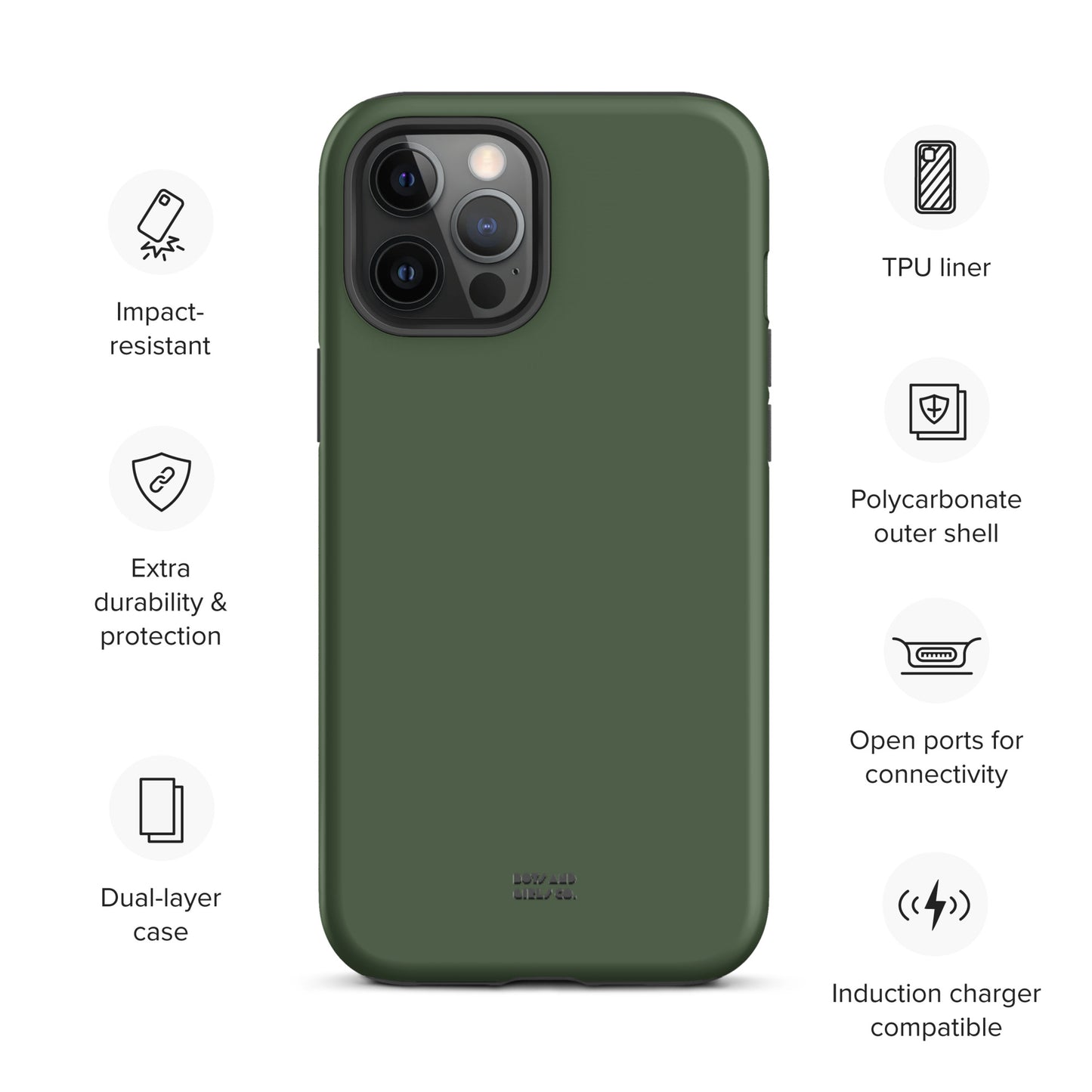 JUNGLE GREEN - Tough iPhone case