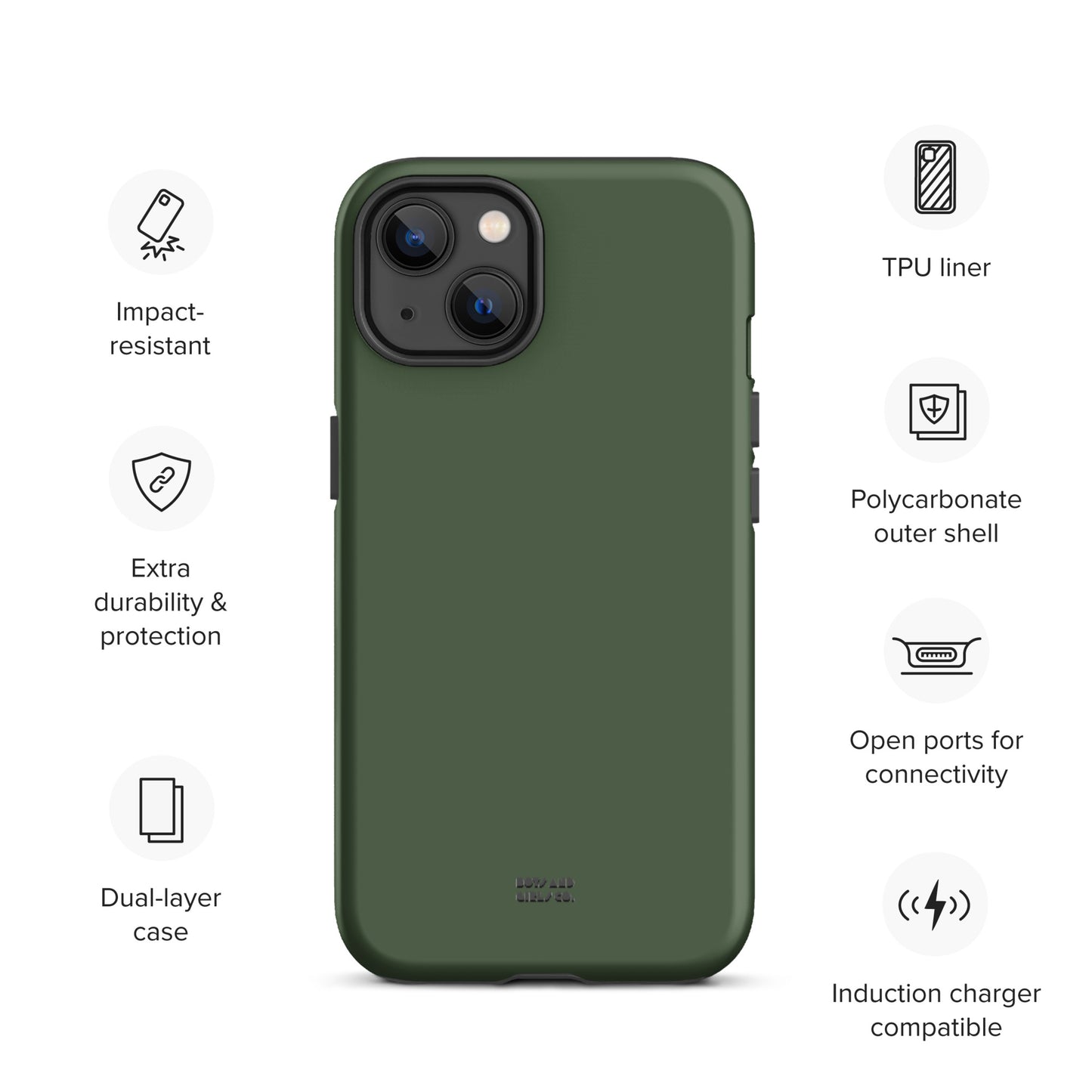 JUNGLE GREEN - Tough iPhone case