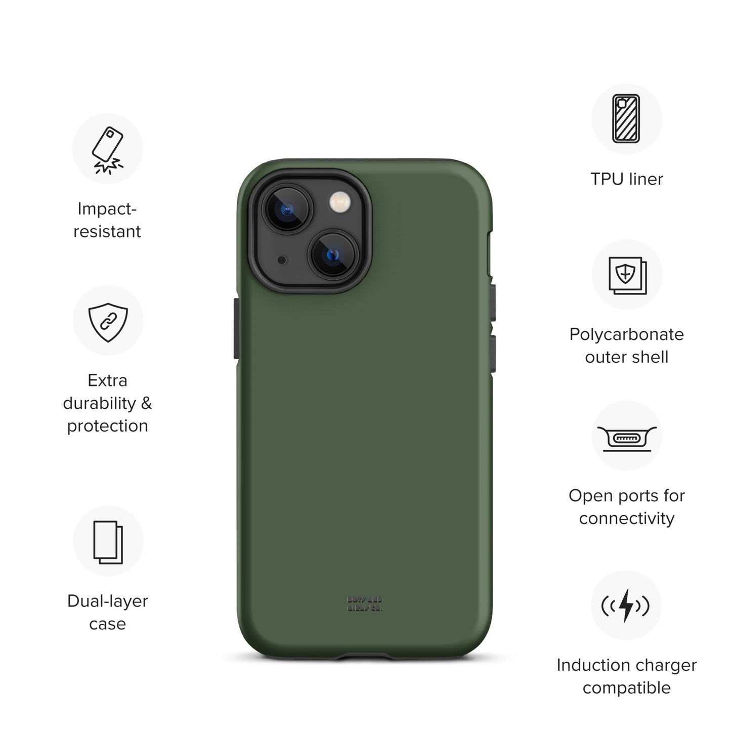 JUNGLE GREEN - Tough iPhone case