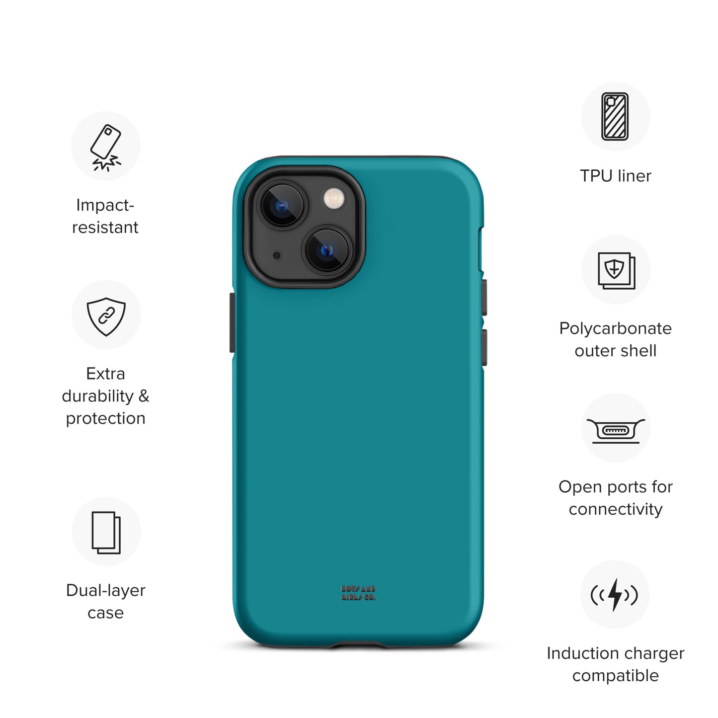 TEAL - Tough iPhone case