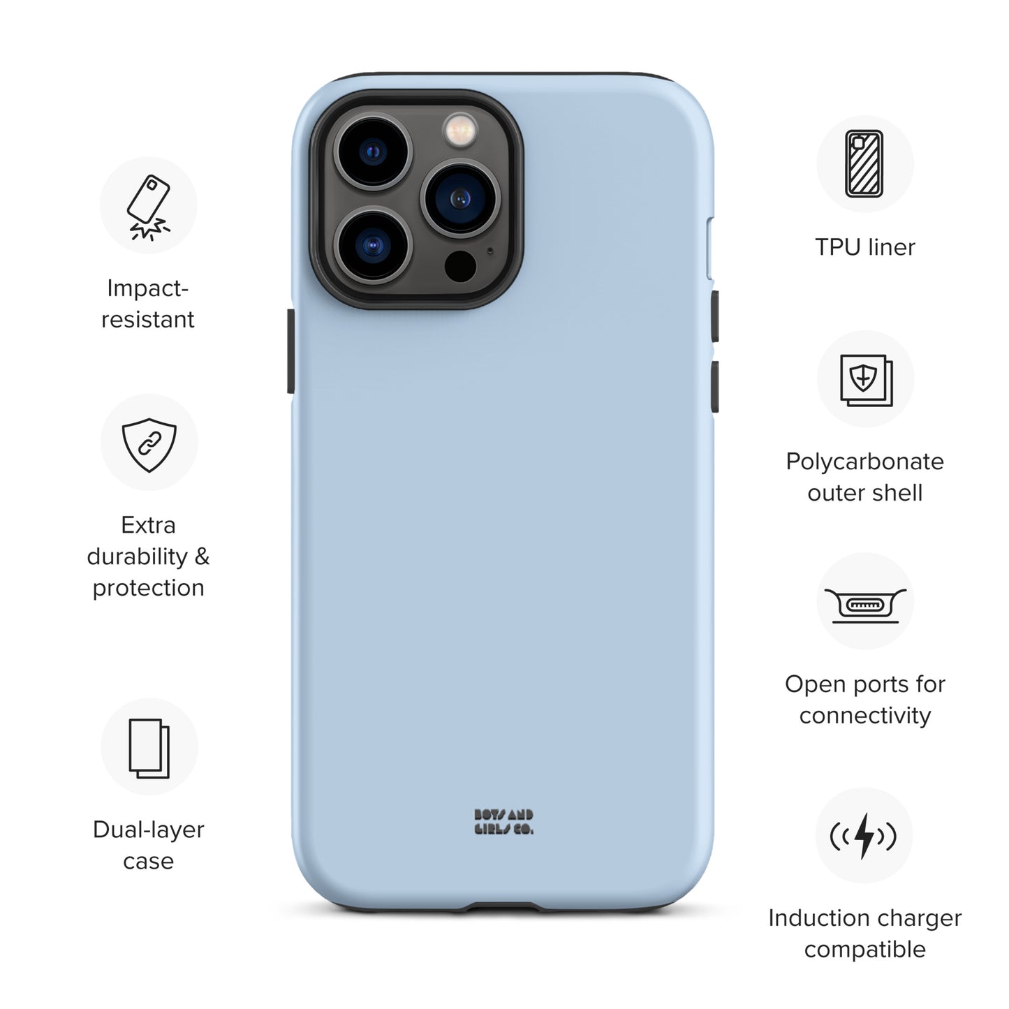 POWDER BLUE - Tough iPhone case