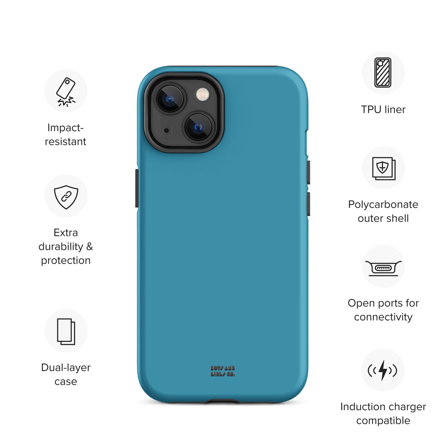 BLUE - Tough iPhone case