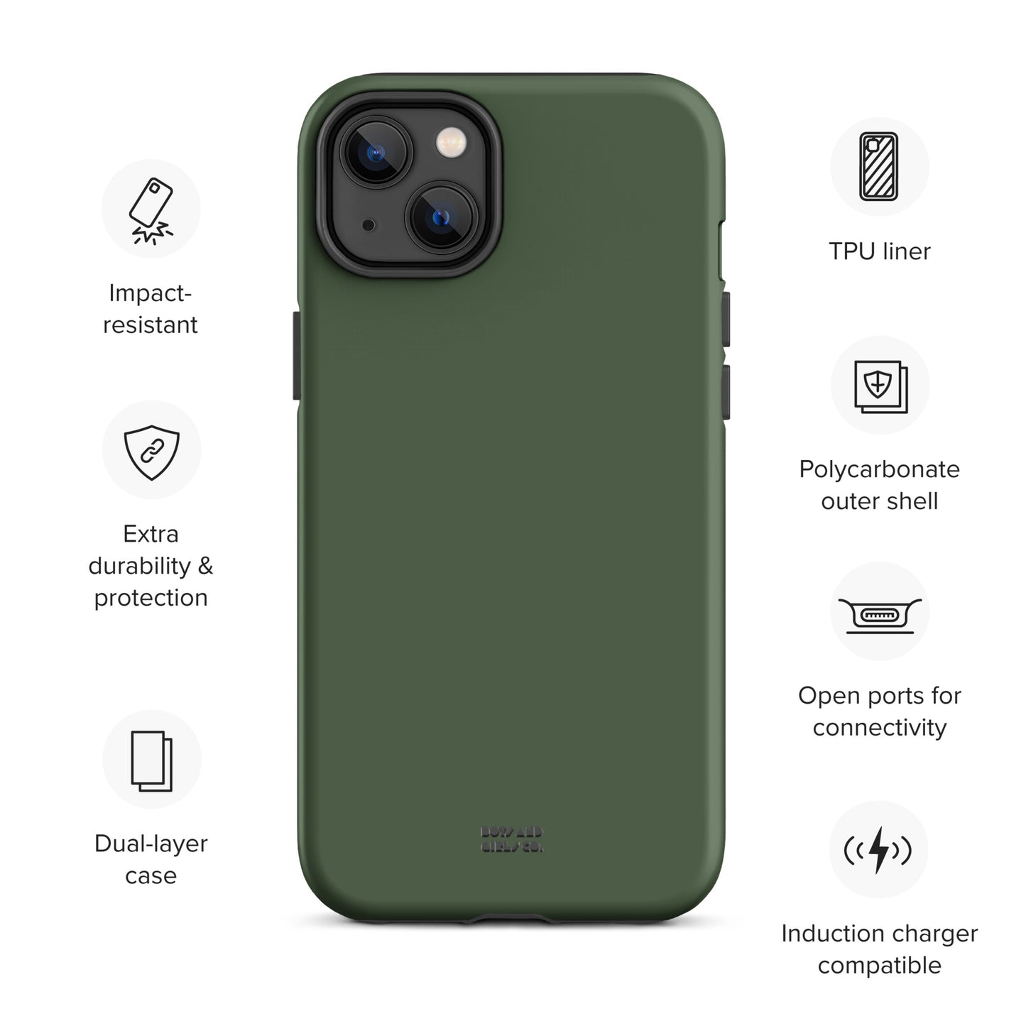 JUNGLE GREEN - Tough iPhone case