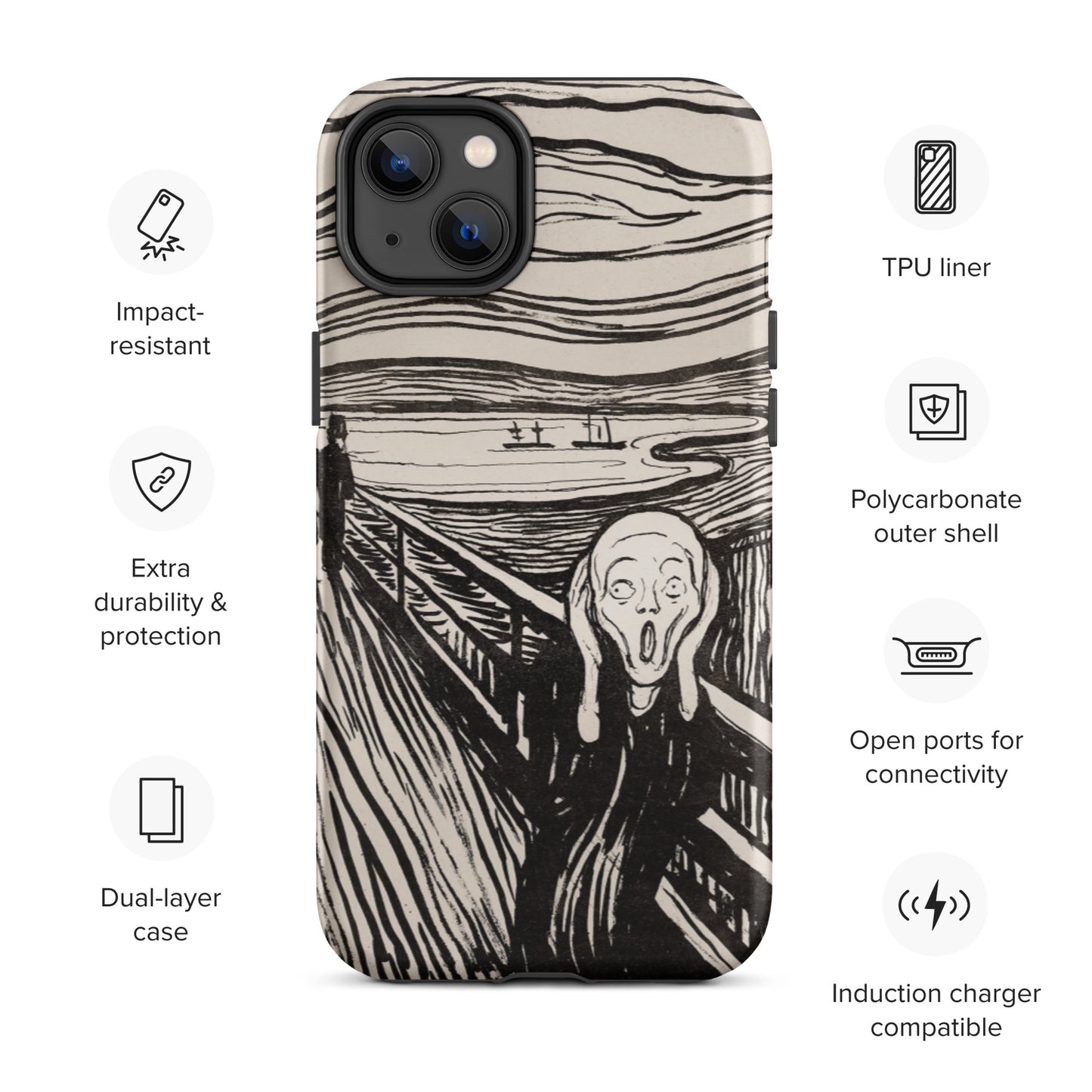 Scream - Tough iPhone case