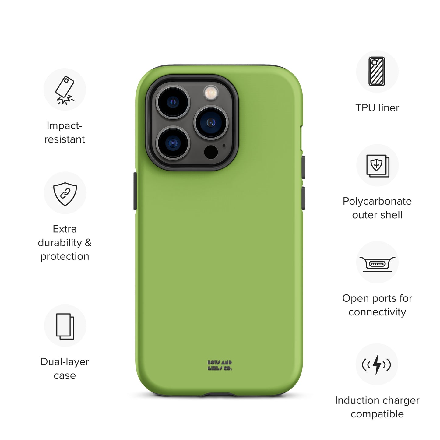 APPLE GREEN - Tough iPhone case