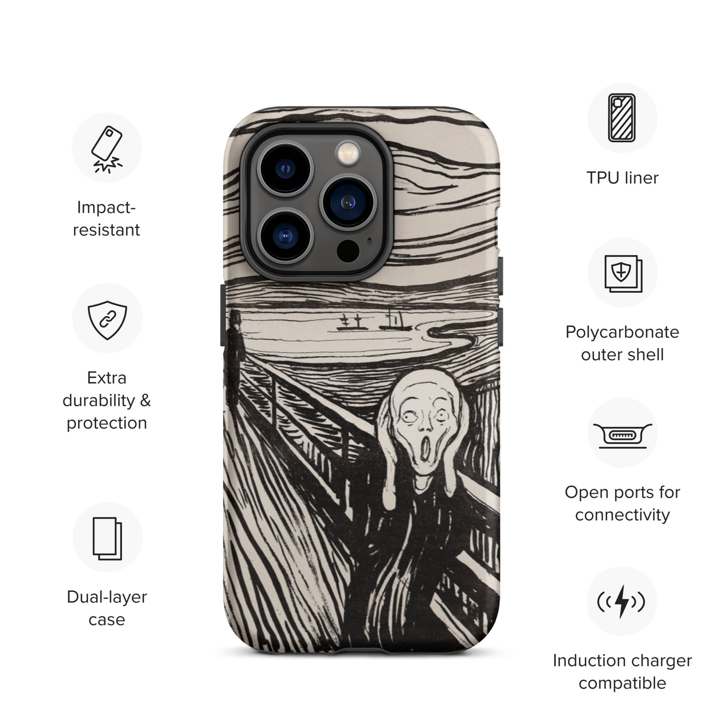 Scream - Tough iPhone case