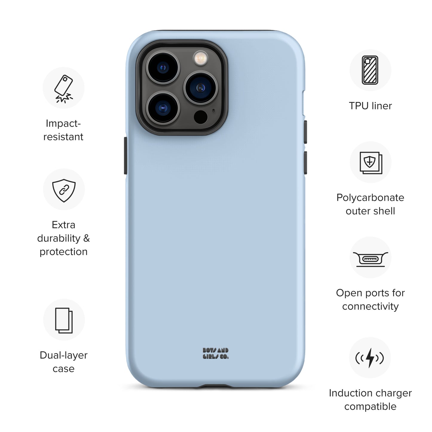 POWDER BLUE - Tough iPhone case
