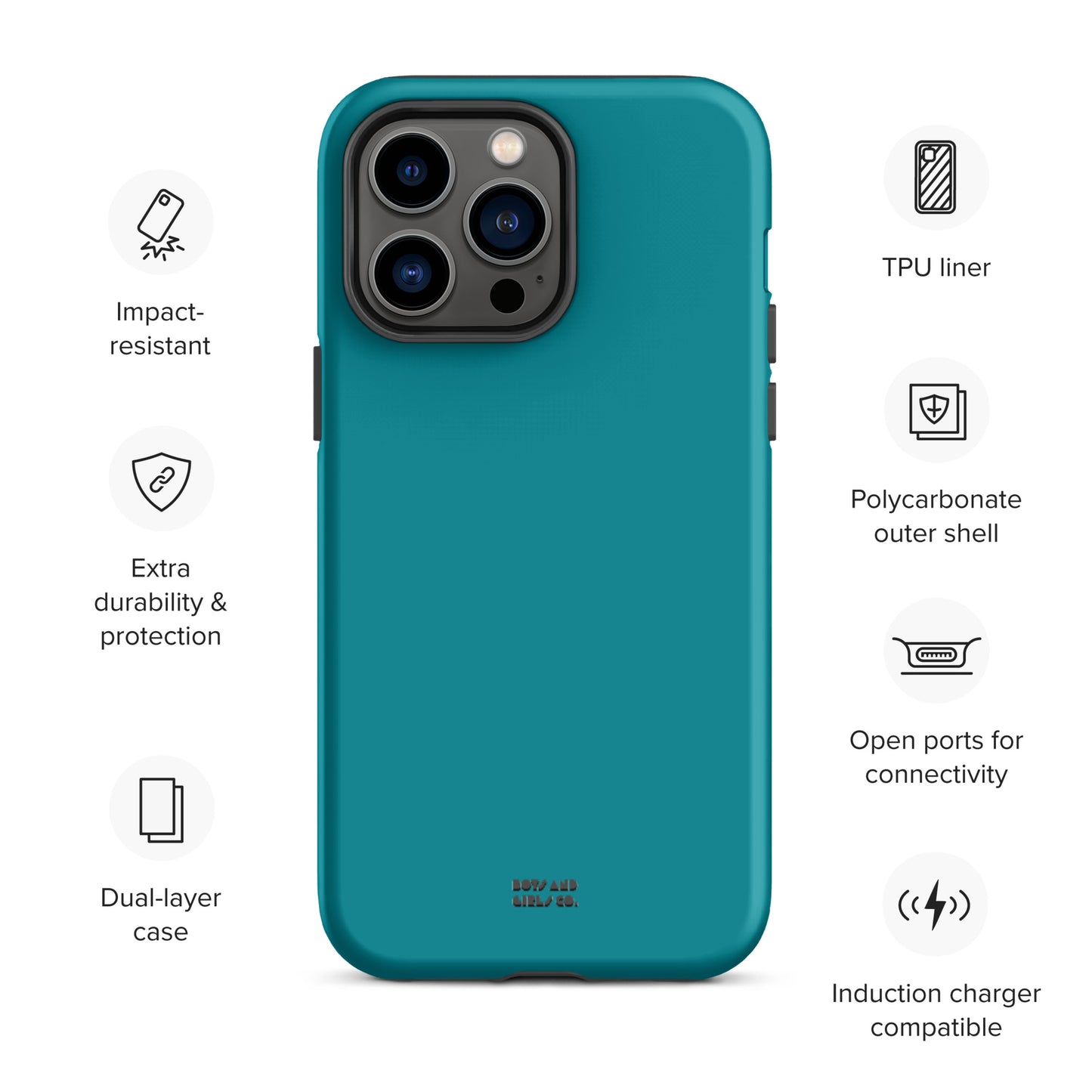 TEAL - Tough iPhone case